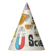Science Doodles: HandGezeichnet Set in der Schule. Partyhütchen (Links)