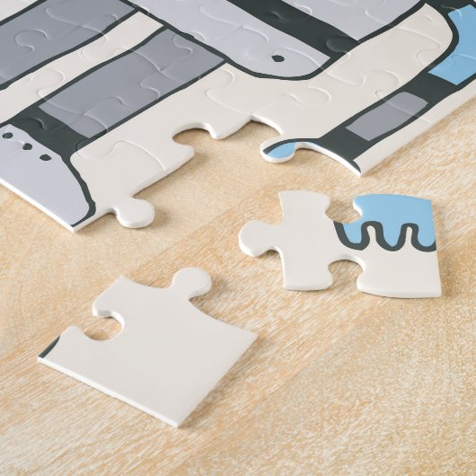 Science Doodles: HandGezeichnet Set in der Schule. Puzzle (Seite)