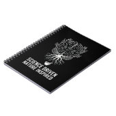 Science Driven Nature Inspired Botanical  Notizblock (Linke Seite)