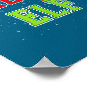 Science Elf Christmas Family Matching Group Xmas S Poster (Ecke)