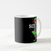 Science Elf Christmas Girls Women Elf Squad Xmas F Kaffeetasse (VorderseiteRechts)