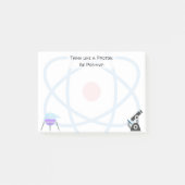 Science Emojis | Benutzerdefinierter Text Post-it Klebezettel (Vorderseite)