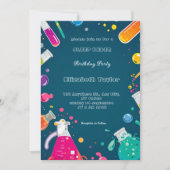 Science Experiment Party Invitation – Fun Lab  Einladung (Vorderseite)