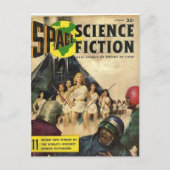 SCIENCE FICTION 1 POSTKARTE (Vorderseite)