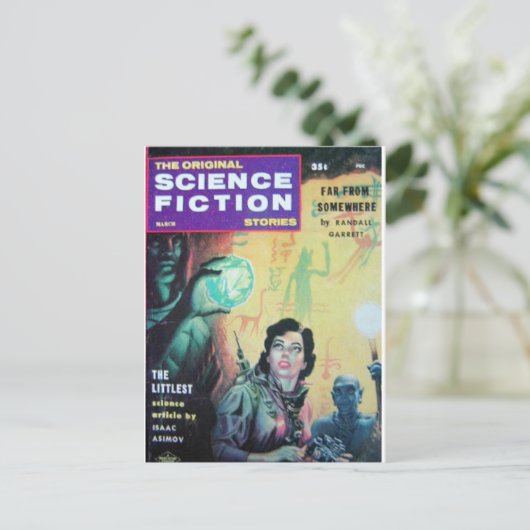 SCIENCE FICTION 1 POSTKARTE (Stehend Vorderseite)