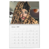 Science Fiction 2017: Non Binary Gay Drag Calendar Kalender (Jan 2027)