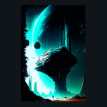 Science Fiction Alien Landschaft 103 Poster<br><div class="desc">Science Fiction Alien Landschaft 103</div>