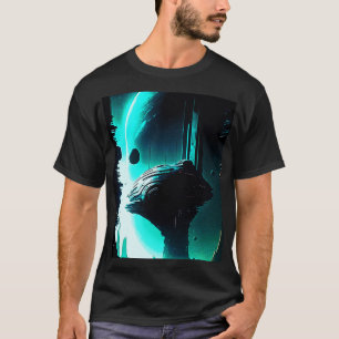 Science Fiction Alien Landschaft 103 T-Shirt