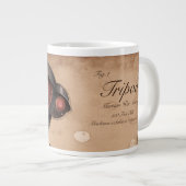 Science Fiction Alien Tripod Angriff! Jumbo-Tasse (Vorderseite Rechts)