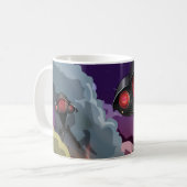 Science Fiction Alien Tripod Angriff! Kaffeetasse (Vorderseite Links)