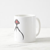 Science Fiction Alien Tripod Angriff! Kaffeetasse (VorderseiteRechts)
