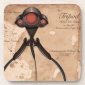 Science Fiction Alien Tripod Angriff! Untersetzer (Vorderseite)