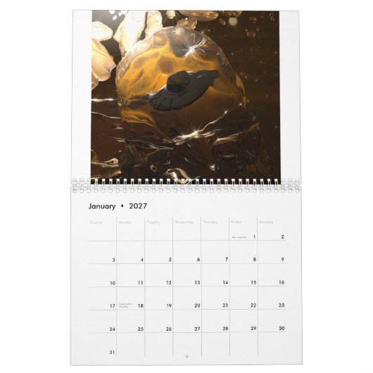 Science Fiction Art Kalender (Jan 2027)