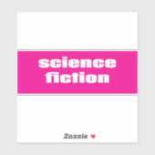 Science Fiction Aufkleber (Blatt)