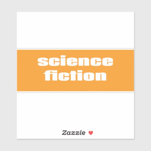 Science Fiction Aufkleber (Blatt)