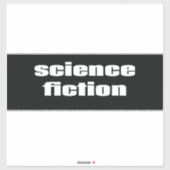 Science Fiction Aufkleber (Blatt)