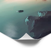 Science Fiction Brain Poster (Ecke)