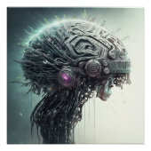 Science Fiction Brain Poster (Vorderseite)