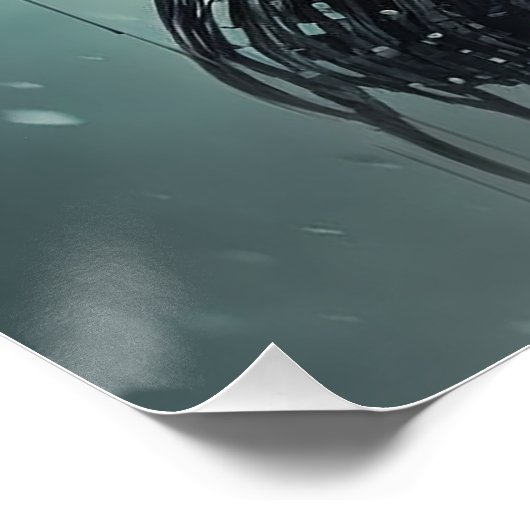 Science Fiction Brain Poster (Ecke)