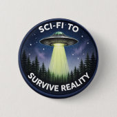Science-Fiction Button (Vorderseite)
