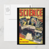 Science-Fiction-Comic: Science Comics 1 Postkarte (Vorne/Hinten)
