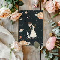 Science Fiction Cosmos Cartoon Hochzeit