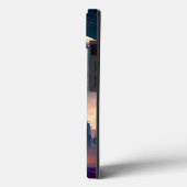 Science Fiction Cyberpunk Space City Case-Mate iPhone Hülle (Rückseite / Links)