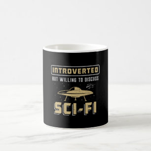 Science Fiction Day Alien Weltraumwissenschaft Ner Kaffeetasse