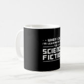 Science Fiction Day Space Science Alien Geschenk I Kaffeetasse (Vorderseite Links)