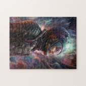 Science Fiction des Astronauten Puzzle (Horizontal)
