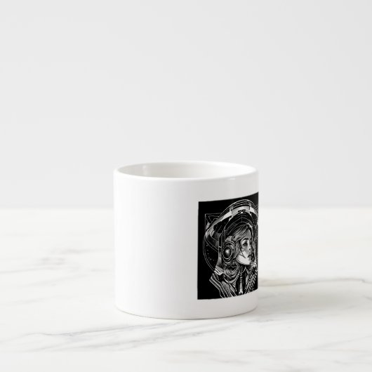 Science Fiction Espresso Tasse (Vorderseite)