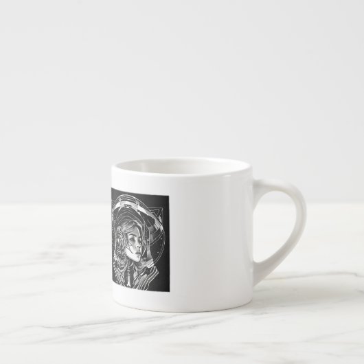 Science Fiction Espresso Tasse (Rechts)