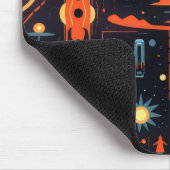 Science-Fiction Farbige Muster Mousepad (Ecke)