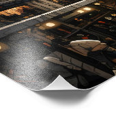 Science Fiction Fotodruck (Ecke)