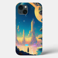 Science Fiction Futuristic City Case-Mate iPhone C