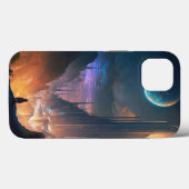 Science Fiction Futuristic City Case-Mate iPhone C Hülle (Rückseite (Horizontal))