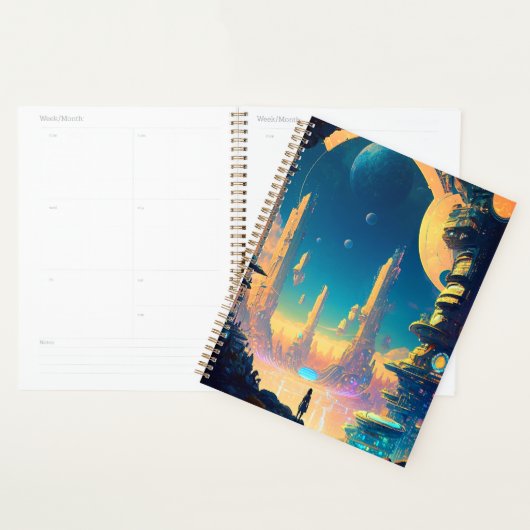 Science Fiction Futuristic City Planner Planer (Anzeige)