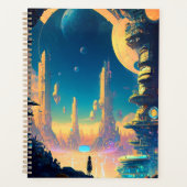 Science Fiction Futuristic City Planner Planer (Vorderseite)