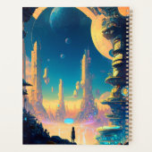 Science Fiction Futuristic City Planner Planer (Rückseite)