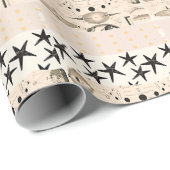 Science-Fiction-Geschenkpapier Geschenkpapier (Rolleneckpunkt)