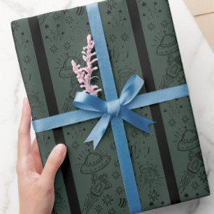 Science-Fiction-Geschenkpapier Geschenkpapier