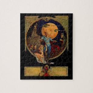 Science-Fiction-Held Puzzle