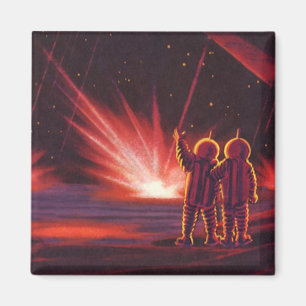 Science-Fiction-Klassiker: Außerirdischer auf rote Magnet