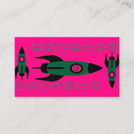 Science Fiction Lesezeichen Business Card Visitenkarte
