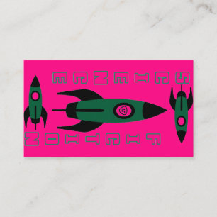 Science Fiction Lesezeichen Business Card Visitenkarte
