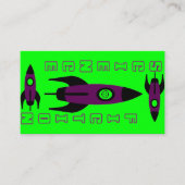 Science Fiction Lesezeichen Business Card Visitenkarte (Vorderseite)