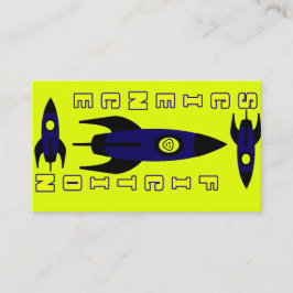 Science Fiction Lesezeichen Business Card Visitenkarte