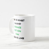 Science Fiction-Lüfter, avid Kaffeetasse (Vorderseite Links)