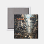 Science Fiction Magnet (Vorderseite/Rückseite)
