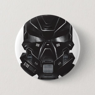 Science-Fiction-Nerd-Konzeptkunst-Helm-Design Button